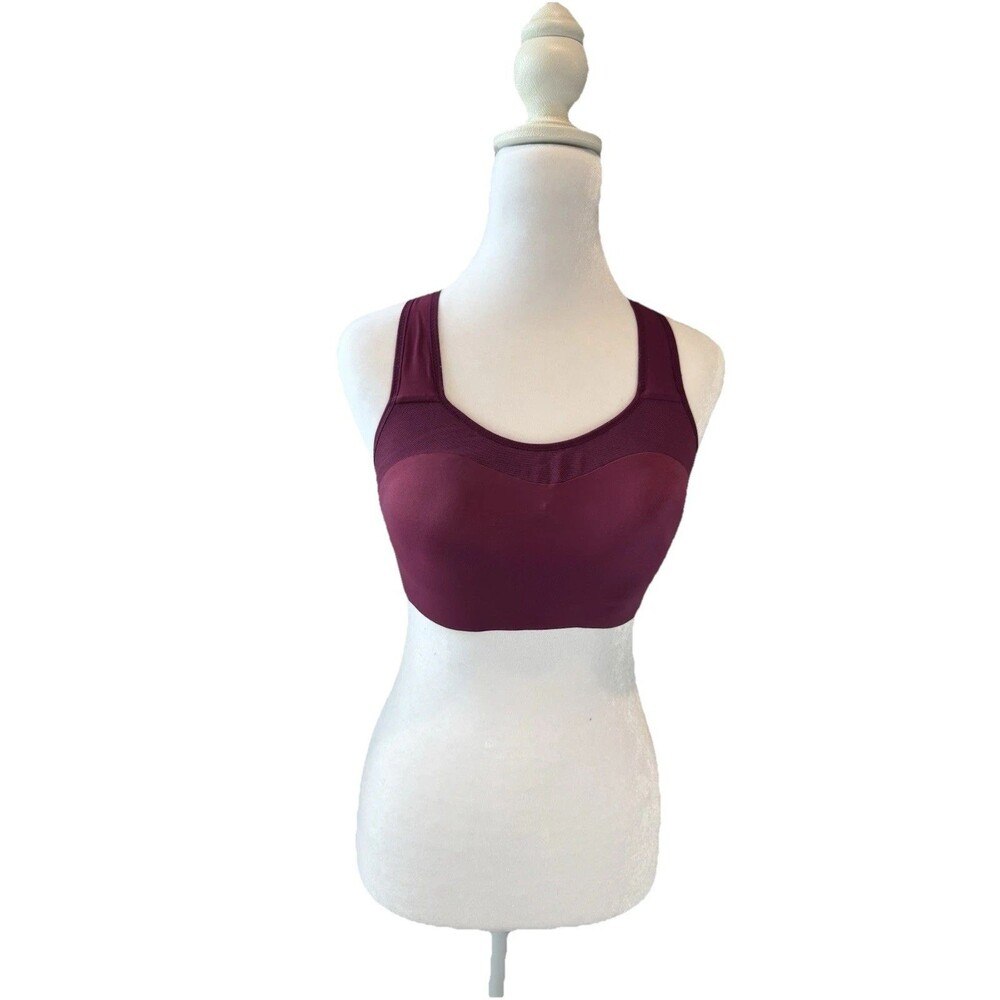 Nike Sport Bra Size XS Active Plum Purple Yoga Workout